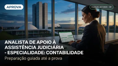 Capa: ANALISTA DE APOIO À ASSISTÊNCIA JUDICIÁRIA - ESPECIALIDADE: CONTABILIDADE