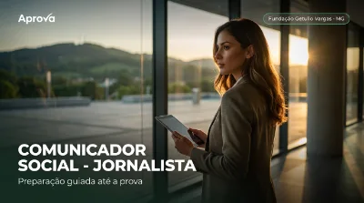 Capa: COMUNICADOR SOCIAL - JORNALISTA