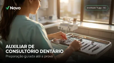 Capa: AUXILIAR DE CONSULTÓRIO DENTÁRIO
