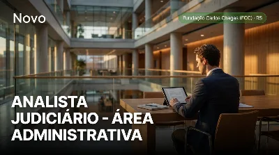 Capa: ANALISTA JUDICIÁRIO - ÁREA ADMINISTRATIVA