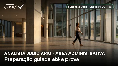 Capa: ANALISTA JUDICIÁRIO - ÁREA ADMINISTRATIVA