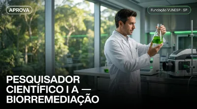 Capa: PESQUISADOR CIENTÍFICO I A — BIORREMEDIAÇÃO