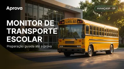 Capa: MONITOR DE TRANSPORTE ESCOLAR