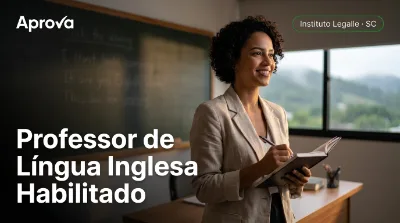 Capa: Professor de Língua Inglesa Habilitado