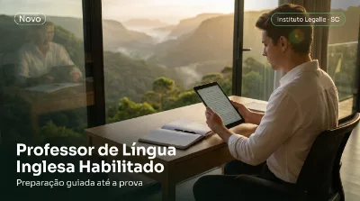 Capa: Professor de Língua Inglesa Habilitado