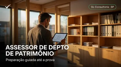 Capa: ASSESSOR DE DEPTO DE PATRIMÔNIO