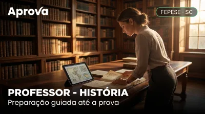 Capa: PROFESSOR - HISTÓRIA