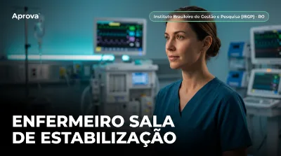 Capa: ENFERMEIRO SALA DE ESTABILIZAÇÃO
