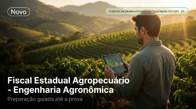 Capa: Fiscal Estadual Agropecuário - Engenharia Agronômica