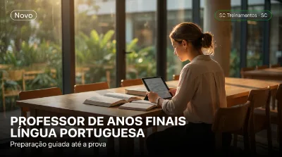 Capa: PROFESSOR DE ANOS FINAIS LÍNGUA PORTUGUESA