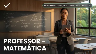 Capa: PROFESSOR – MATEMÁTICA