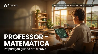 Capa: PROFESSOR – MATEMÁTICA