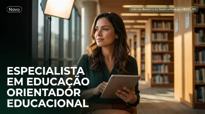 Capa: ESPECIALISTA EM EDUCAÇÃO ORIENTADOR EDUCACIONAL