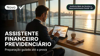 Capa: ASSISTENTE FINANCEIRO PREVIDENCIÁRIO