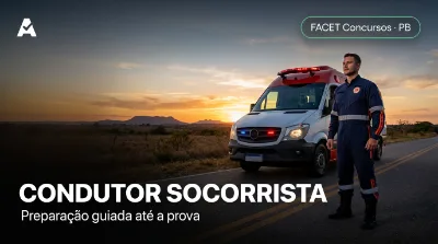 Capa: CONDUTOR SOCORRISTA