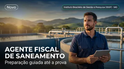 Capa: AGENTE FISCAL DE SANEAMENTO