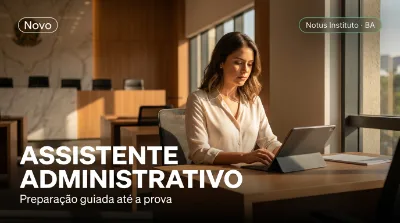 Capa: ASSISTENTE ADMINISTRATIVO