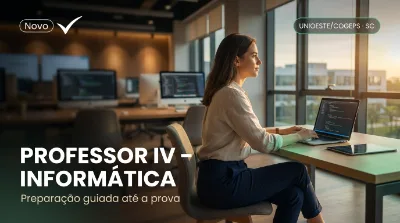 Capa: PROFESSOR IV – INFORMÁTICA