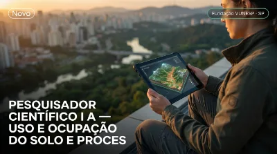 Capa: PESQUISADOR CIENTÍFICO I A — USO E OCUPAÇÃO DO SOLO E PROCESSOS ANTRÓPICOS APLICADOS À GESTÃO DE RISCOS E DESASTRES