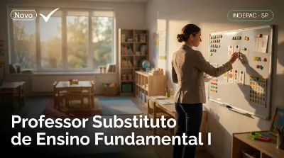 Capa: Professor Substituto de Ensino Fundamental I