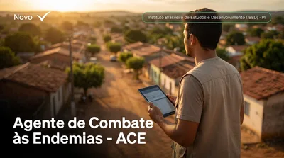Capa: Agente de Combate às Endemias - ACE