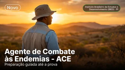 Capa: Agente de Combate às Endemias - ACE
