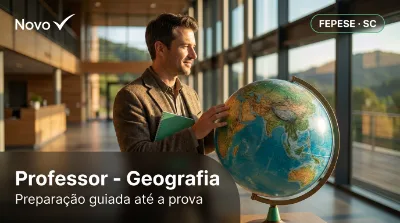 Capa: Professor - Geografia