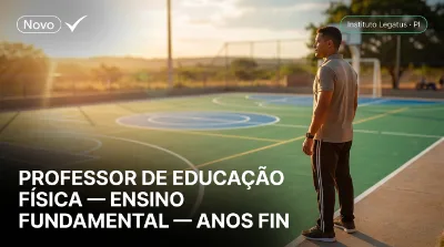 Capa: PROFESSOR DE EDUCAÇÃO FÍSICA — ENSINO FUNDAMENTAL — ANOS FINAIS (6º AO 9º ANO)