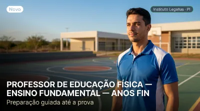 Capa: PROFESSOR DE EDUCAÇÃO FÍSICA — ENSINO FUNDAMENTAL — ANOS FINAIS (6º AO 9º ANO)