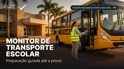 Capa: MONITOR DE TRANSPORTE ESCOLAR
