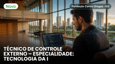 Capa: TÉCNICO DE CONTROLE EXTERNO – ESPECIALIDADE: TECNOLOGIA DA INFORMAÇÃO