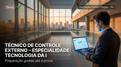 Capa: TÉCNICO DE CONTROLE EXTERNO – ESPECIALIDADE: TECNOLOGIA DA INFORMAÇÃO