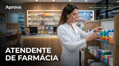 Capa: ATENDENTE DE FARMÁCIA