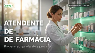 Capa: ATENDENTE DE FARMÁCIA