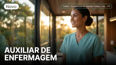 Capa: AUXILIAR DE ENFERMAGEM
