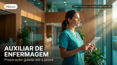 Capa: AUXILIAR DE ENFERMAGEM