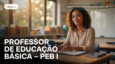 Capa: PROFESSOR DE EDUCAÇÃO BÁSICA – PEB I