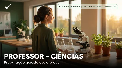 Capa: PROFESSOR – CIÊNCIAS