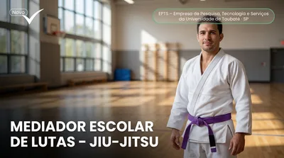 Capa: MEDIADOR ESCOLAR DE LUTAS – JIU-JITSU