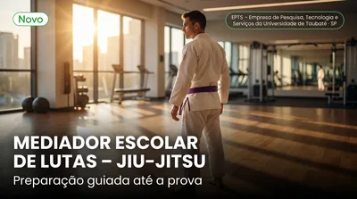 Capa: MEDIADOR ESCOLAR DE LUTAS – JIU-JITSU
