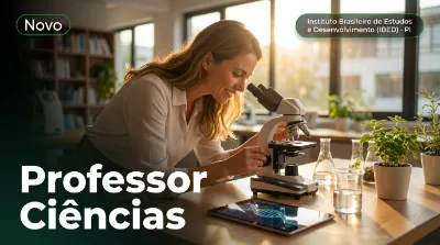 Capa: Professor Ciências