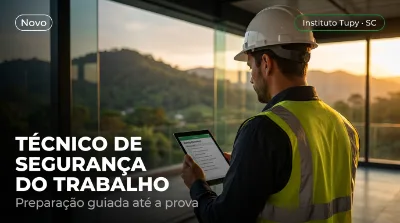 Capa: TÉCNICO DE SEGURANÇA DO TRABALHO