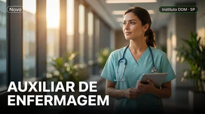 Capa: AUXILIAR DE ENFERMAGEM