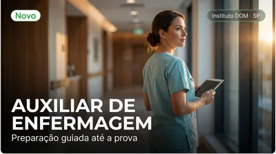 Capa: AUXILIAR DE ENFERMAGEM