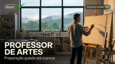 Capa: PROFESSOR DE ARTES
