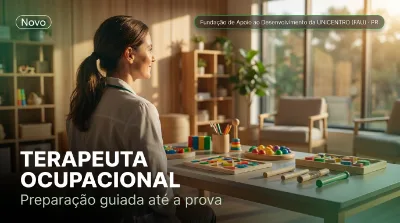 Capa: TERAPEUTA OCUPACIONAL