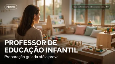 Capa: PROFESSOR DE EDUCAÇÃO INFANTIL