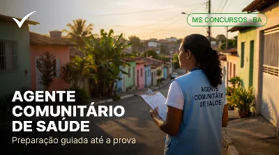Capa: AGENTE COMUNITÁRIO DE SAÚDE