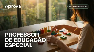 Capa: PROFESSOR DE EDUCAÇÃO ESPECIAL