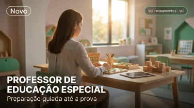 Capa: PROFESSOR DE EDUCAÇÃO ESPECIAL